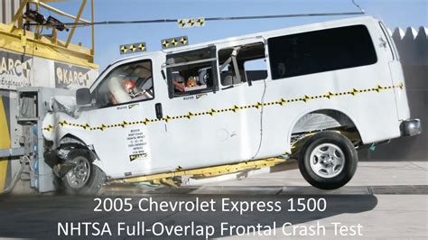 chevy express crash test side impact|2003.